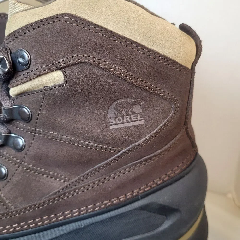 Men’s Size 8 - Sorel Cold Mountain Thinsulate Insulated Suede Boots NM1435-287